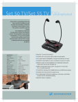 Sennheiser SET 50 TV