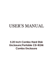 Digitus 5,25" External Enclosure Alu USB2.0+IEEE1394a Combo