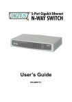 Digitus N-Way Switch 5 Gigabit Ports