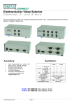 Digitus VGA Selector 1 in 2 PCs