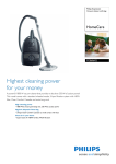 Philips Expression Vacuum cleaner with bag FC8606/02