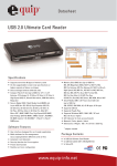 Equip USB 2.0 Ultimate Card Reader