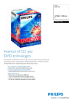 Philips DVD+RW 4x 4.7GB / 120min VB(10)