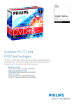 Philips DVD+R DL 2.4x 8.5GB / 240min JC(5)