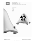 JBL HARMAN MULTIMEDIA Creature II