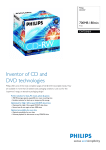 Philips CD-RW 4-12x 700MB / 80min JC(10)