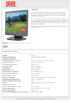 CTX 17" 1280x1024 LCD Monitor