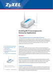 ZyXEL NWA-3100 802.11a/b/g Enterprise Class MSSID Wireless Access Point & Bridge