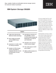 IBM System Storage & TotalStorage DS3200 Single Controller