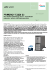 Fujitsu PRIMERGY TX200 S3