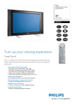 Philips 26F3321 26" widescreen flat TV 26" HD-Ready Black