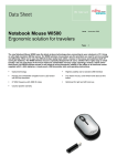 Fujitsu Notebook Mouse WI500