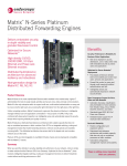 Enterasys Distributed Forwarding Engine