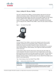 Cisco Unified IP Phone 7985G + 1 User License