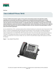 Cisco Unified IP Phone 7941G CH1