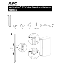 APC Vertical Cable Organizer AR7505