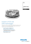 Philips CD-R 52x 700MB / 80min SP(25)