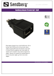 Sandberg Adaptor Firewire 6pF->4pM