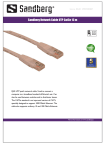 Sandberg Network Cable UTP Cat5e 15 m