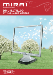 Mirai 17" LCD Monitor