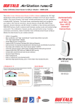 Buffalo Turbo G Wireless Smart Router & ADSL2+ Modem ADSL Wi-Fi