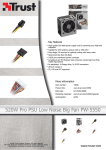 Trust 520W Pro PSU Low Noise Big Fan PW-5550
