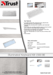 Trust Illuminated Keyboard KB-1500 BE