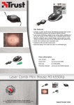 Trust Laser Combi Mini Mouse MI-6550Xp
