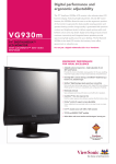 Viewsonic Graphic Series 19" DigitalMedia™ LCD monitor