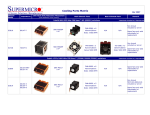 Supermicro 1U Passive Heasink