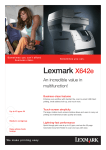 Lexmark X642e mono MFP