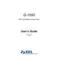 ZyXEL Wireless Access Point G1000