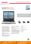 Toshiba Satellite Pro A100-302