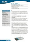 D-Link Wireless ADSL2/2+ VPN Router