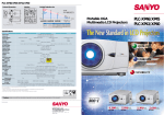 Sanyo Portable LCD Colour Data Projector PLC-XP41
