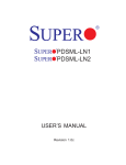 Supermicro PDSML-LN1 motherboard