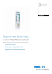 Philips Sonicare medium brush head HX4001/20