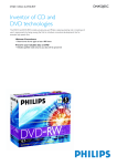Philips 5 x DVD-RW - 4.7GB / 120min