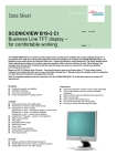 Fujitsu SCENICVIEW Series B19-2 CI