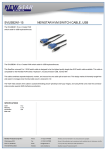 Newstar KVM Switch cable, USB