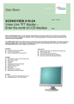 Fujitsu SCENICVIEW Series A19-2A