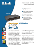 D-Link 16-Port KVM Switch