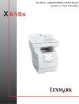 Lexmark X646e Integrated Multifunction Printer
