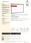 Projecta SlimScreen XL 185x244 cm. Matte White S