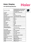 Haier HV-926TB, 19", Silver/Black