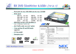 NEC ND-6750 DVD-RW BLACK SLIM
