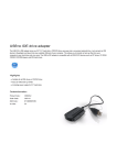 Conceptronic USB to IDE drive adapter