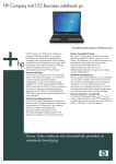 HP Compaq nx6125 Business Notebook + Case + Mouse