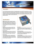 OCZ Technology PSU 520W Modstream ATX/BTX/PCI-e