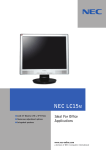 NEC LCD 15" Display